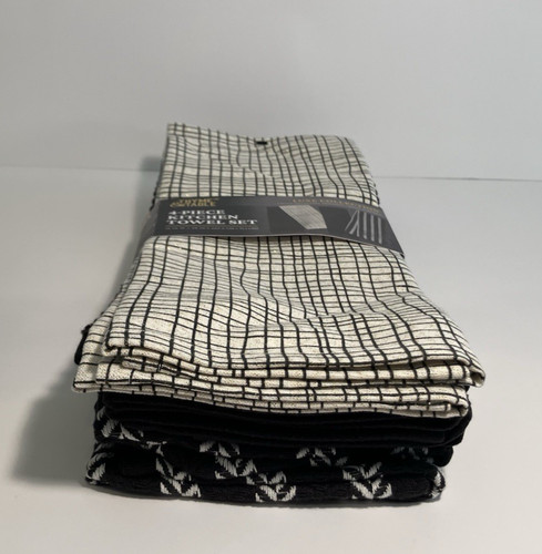 Thyme table kitchen towels - table,
