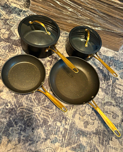 Thyme table black gold - black, &